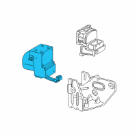 OEM 2003 Mercury Sable Hydraulic Control Unit Diagram - YF1Z-2C286-AA