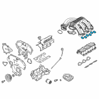 OEM 2008 Nissan Frontier Gasket-Adapter Diagram - 14032-EA200