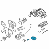 OEM Nissan NV3500 Pan Assy-Oil Diagram - 11110-1PE0A