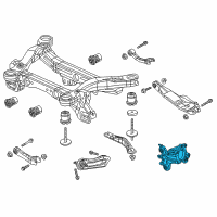 OEM 2016 Jeep Cherokee Rear Diagram - 5090072AE