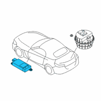 OEM 2018 BMW M6 DWA-ALARM SYSTEM Diagram - 65-75-5-A0D-E49