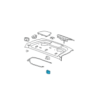 OEM Chevrolet Express 3500 Receiver Diagram - 20803735