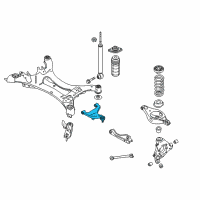 OEM 2009 Nissan Murano Arm Assy-Rear Suspension, Rh Diagram - 55501-1AA0A