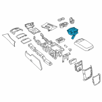 OEM 2018 Chrysler 300 CUPHOLDER Diagram - 5YT24DX9AA