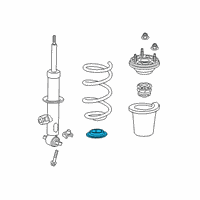 OEM Chevrolet Silverado 1500 Lower Insulator Diagram - 84037332