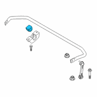 OEM 2021 BMW 530e xDrive STABILIZER RUBBER MOUNTING Diagram - 33-50-6-861-469