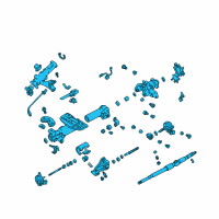 OEM Lexus Column Assy, Steering Diagram - 45250-50181