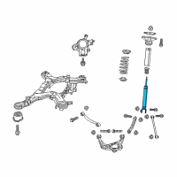 OEM 2017 Jeep Grand Cherokee ABSORBER-Suspension Diagram - 68298927AA