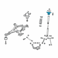 OEM 2019 Jeep Grand Cherokee Mount-Shock Upper Diagram - 68330541AA