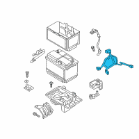 OEM Hyundai Tucson Wiring Assembly-Battery Diagram - 91850-D3111