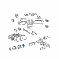 OEM 2003 Toyota Sienna Fuel Gauge Diagram - 83882-08050