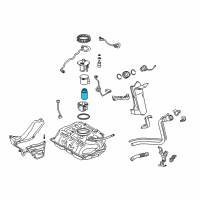 OEM 2013 Scion xD Fuel Pump Diagram - 23220-37101