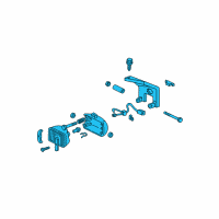 OEM Chevrolet K3500 Lamp Asm-Front Fog Diagram - 16524928