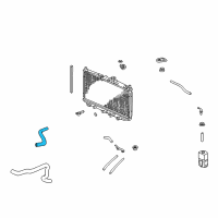 OEM Honda Hose, Water (Upper) Diagram - 19501-PAA-A00