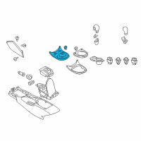 OEM 2016 Nissan 370Z Boot-Console Diagram - 96935-6GA0D