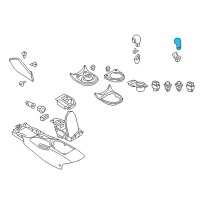 OEM 2012 Nissan 370Z Knob-Control Lever Diagram - 32865-1EA0A