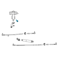 OEM 2021 Jeep Wrangler Bolt Diagram - 6513396AA