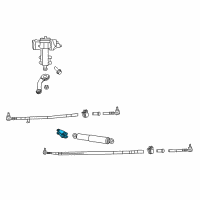 OEM Jeep Bracket-Damper Diagram - 68309366AB