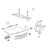 OEM 2011 Scion xD Bulb Diagram - 90981-11021