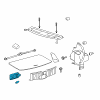 OEM 2014 Scion xD Compartment Lamp Diagram - 81330-30100