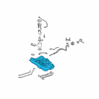 OEM 2006 Toyota Camry Fuel Tank Diagram - 77001-06082