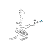 OEM 2009 Toyota Camry Filler Cap Diagram - 77300-06050