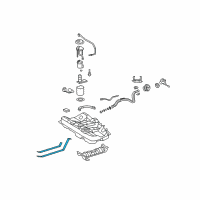 OEM Toyota Camry Mount Strap Diagram - 77602-33100