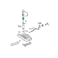 OEM 2007 Toyota Camry Fuel Filter Diagram - 23300-0H010