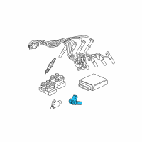 OEM 2001 Ford Ranger Crankshaft Sensor Diagram - 1L5Z-6C315-AA