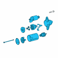 OEM 2019 Lexus UX200 Starter Assy Diagram - 28100-F2010