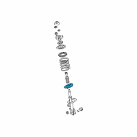 OEM Hyundai Santa Fe Front Spring Pad, Lower Diagram - 54633-2B000