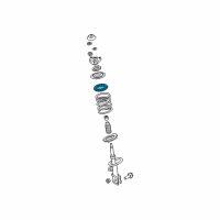 OEM 2009 Hyundai Santa Fe Pad-Front Spring, Upper Diagram - 54623-2B000--DS