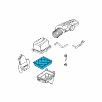 OEM 2021 Jeep Grand Cherokee Filter-Air Diagram - 4861756AA