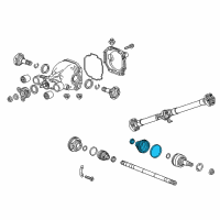 OEM Cadillac ATS Outer Boot Diagram - 84150160