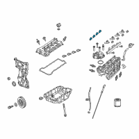 OEM 2022 Jeep Compass Gasket-Intake Manifold Diagram - 4627326AD