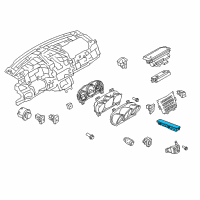 OEM 2012 Lincoln MKT Module Diagram - AE9Z-19G468-A