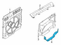 OEM 2016 Nissan Frontier SHROUD-Lower Diagram - 21477-9BK0C