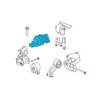 OEM 2009 Dodge Avenger Insulator Diagram - 5085076AB