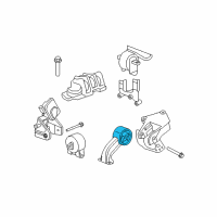 OEM 2008 Dodge Avenger Engine Mount Diagram - 5085510AA