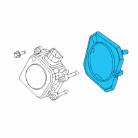 OEM 2011 Chrysler 200 Socket-Park And Turn Signal Diagram - 68100427AA