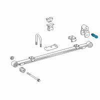 OEM 2005 Dodge Sprinter 3500 BUSHING-Spring Diagram - 5118729AA