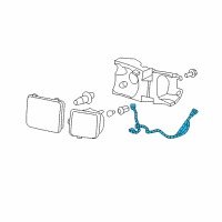 OEM 2006 Hummer H3 Wire Harness Diagram - 15834716
