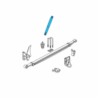 OEM 2003 GMC Yukon XL 1500 Shock Diagram - 12477645