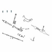 OEM 2000 Toyota Celica Gear Housing Bolt Diagram - 90119-A0084