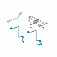 OEM 2006 Lexus SC430 Sensor, Oxygen Diagram - 89465-24220