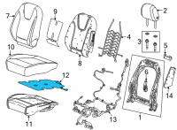 OEM 2021 Buick Encore GX Seat Heater Diagram - 84763290