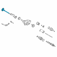 OEM 2012 GMC Yukon XL 2500 Inner Shaft Diagram - 15801500