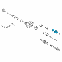 OEM 2016 GMC Sierra 3500 HD Outer Boot Diagram - 19209167