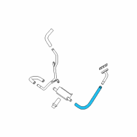 OEM 2007 Nissan Titan Hose-Water Diagram - 21306-ZE00B