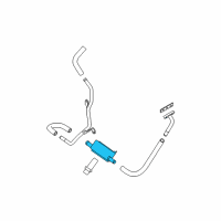 OEM 2008 Infiniti QX56 Cooler ASY Oil Diagram - 21305-ZQ50A